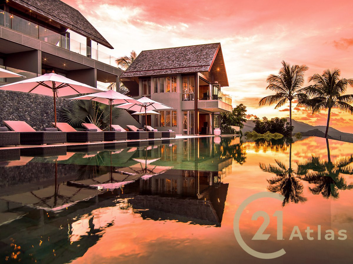 Unique luxury 6 bedrooms Panoramic SEA VIEW villa - BOPHUT HILLS