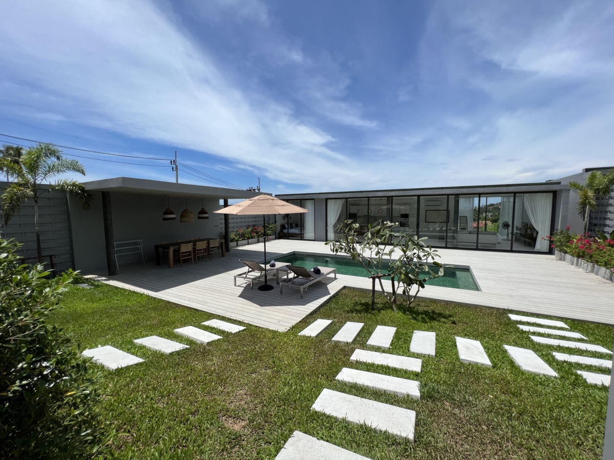 Six Modern Villas With 3 Bedrooms Each Located Near The Beach – Choeng Mon, Koh Samui