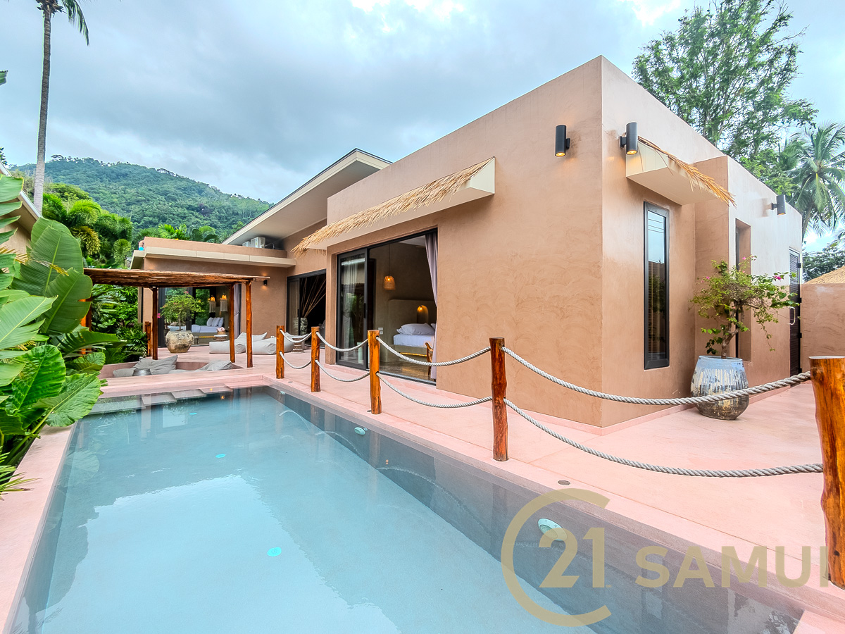 3-Bedroom Pool Villa For Sale Near Windfield International School, Koh Samui, Thailand