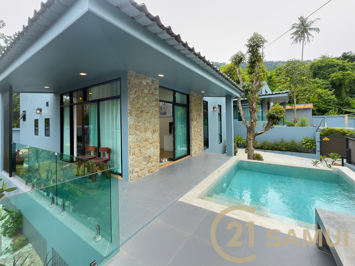 2-Bedroom Single House with Swimming Pool For Sale In Lamai, Koh Samui, Thailand