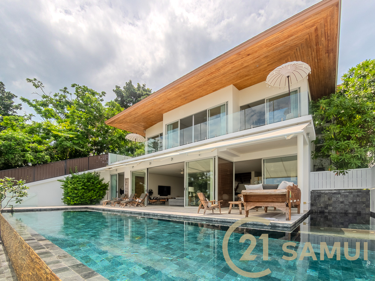 4-Bedroom Sea View Pool Villa For Sale In Bang Por, Koh Samui, Thailand
