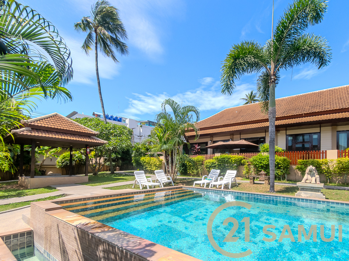2-Bedroom Single Level Semi-Detached House For Sale In Bophut, Koh Samui, Thailand
