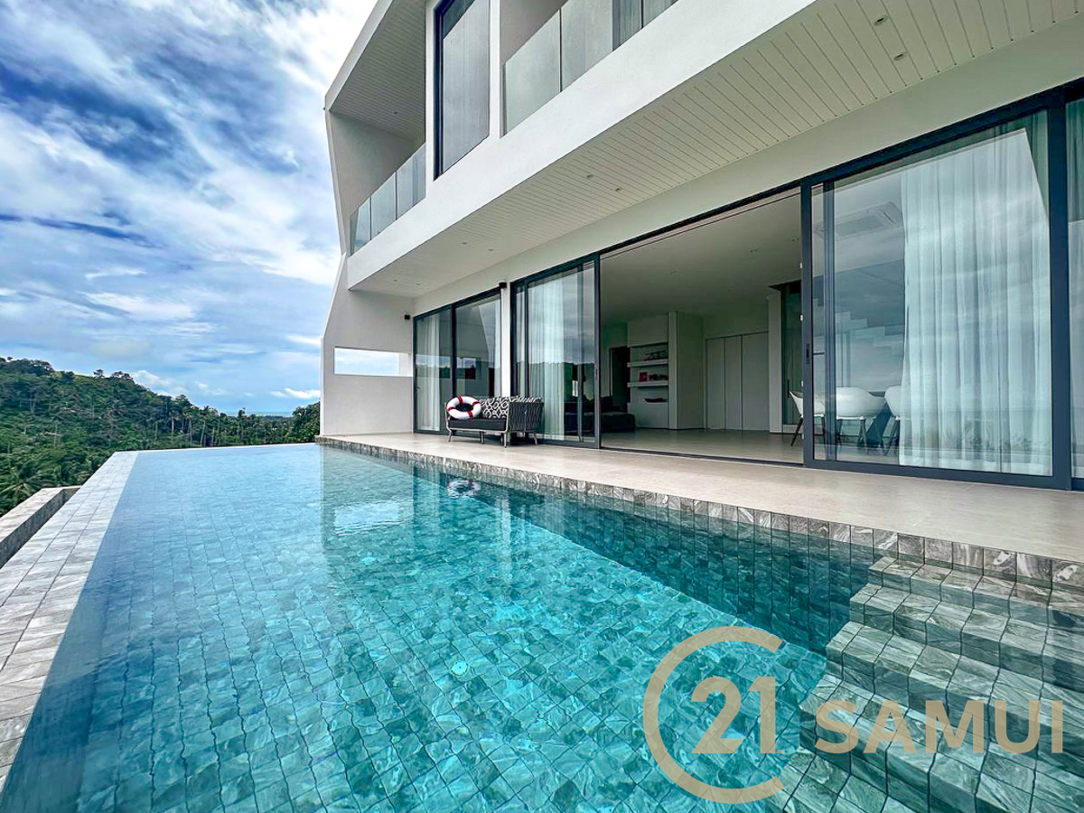 Modern Pool Villa With 3 Bedrooms For Sale In Ban Tai, Koh Samui, Thailand