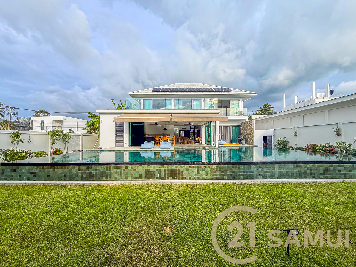 Villa Avec Piscine De 3 Chambres À Vendre Près De La Plage À Lipa Noi, Koh Samui, Thaïlande