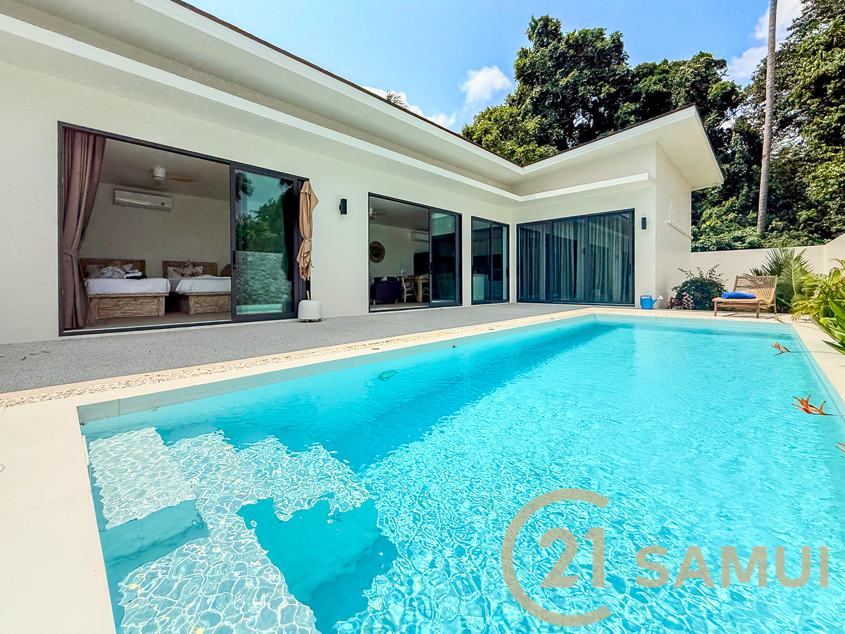 Villa 3 Chambres Avec Piscine À Vendre À Bophut, Koh Samui, Thaïlande