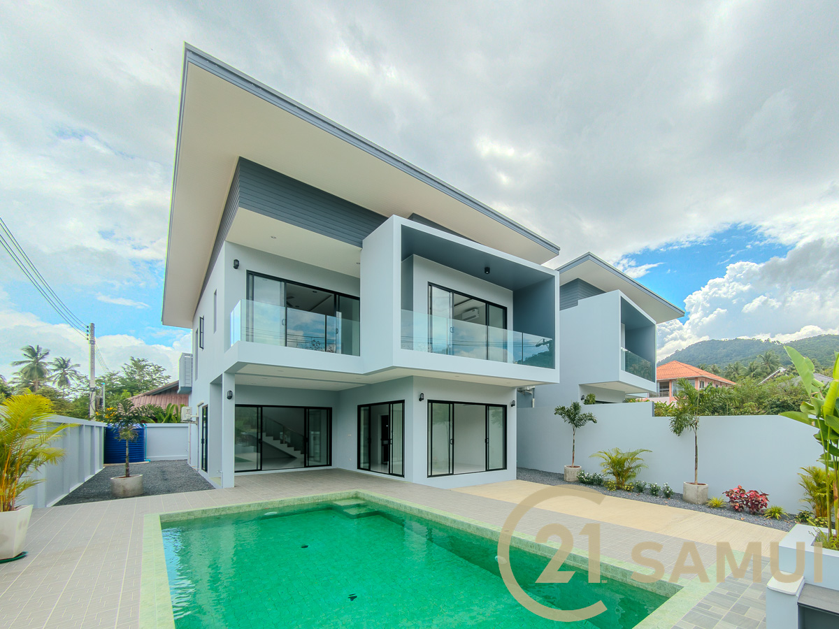 3-Bedroom Villa With Private Swimming Pool For Sale In Ban Tai, Koh Samui, Thailand