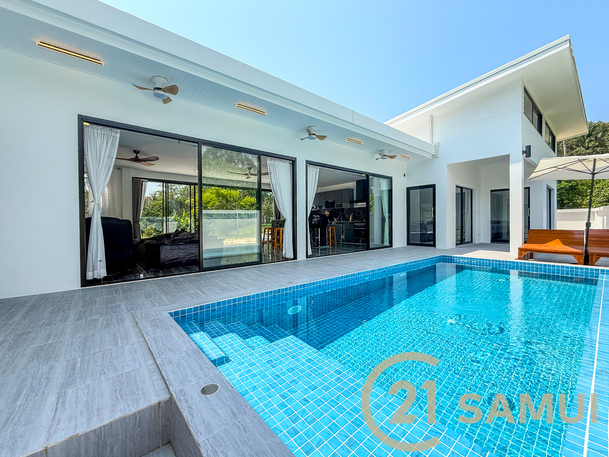 4-Bedroom Pool Villa For Sale In Na Mueang, Koh Samui, Thailand