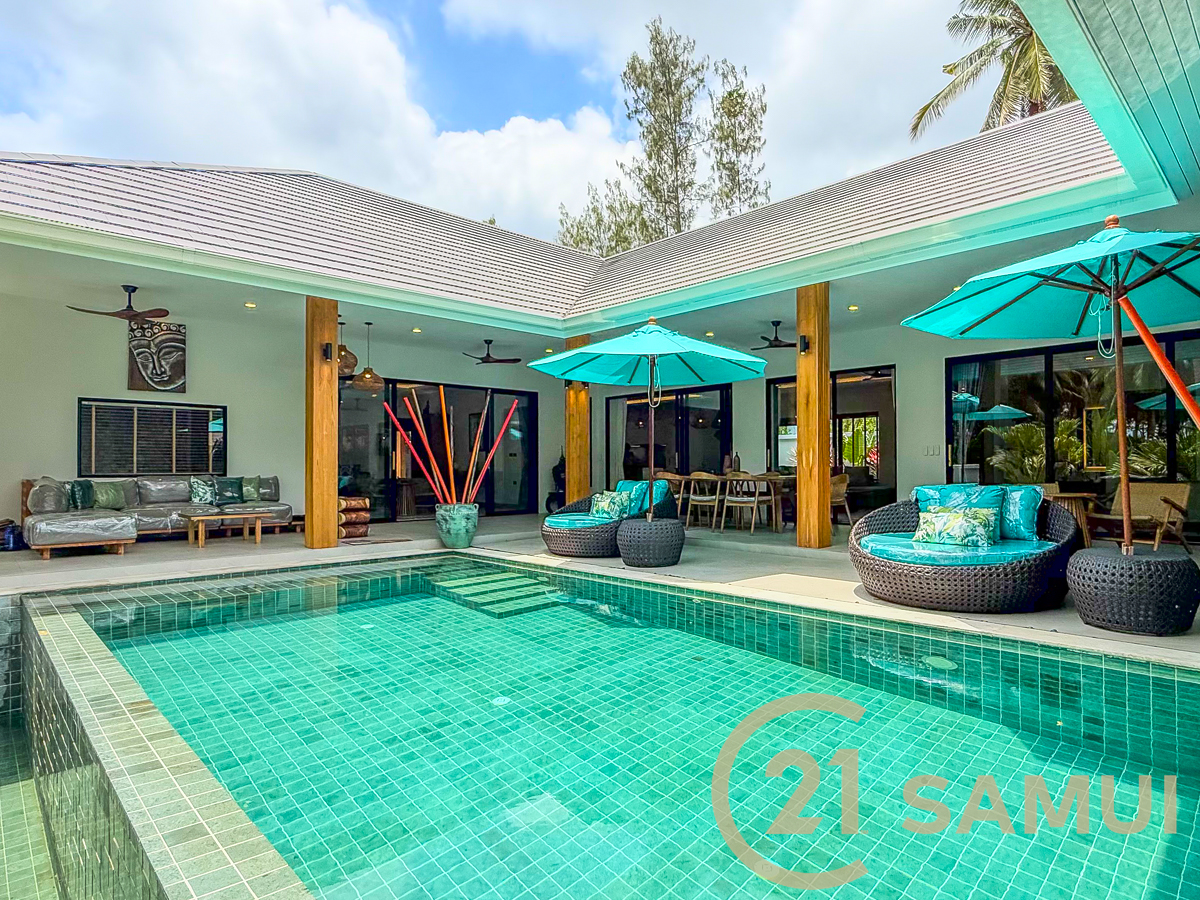 Villa De 3 Chambres Avec Piscine Privée À Vendre À Lamai, Koh Samui, Thaïlande