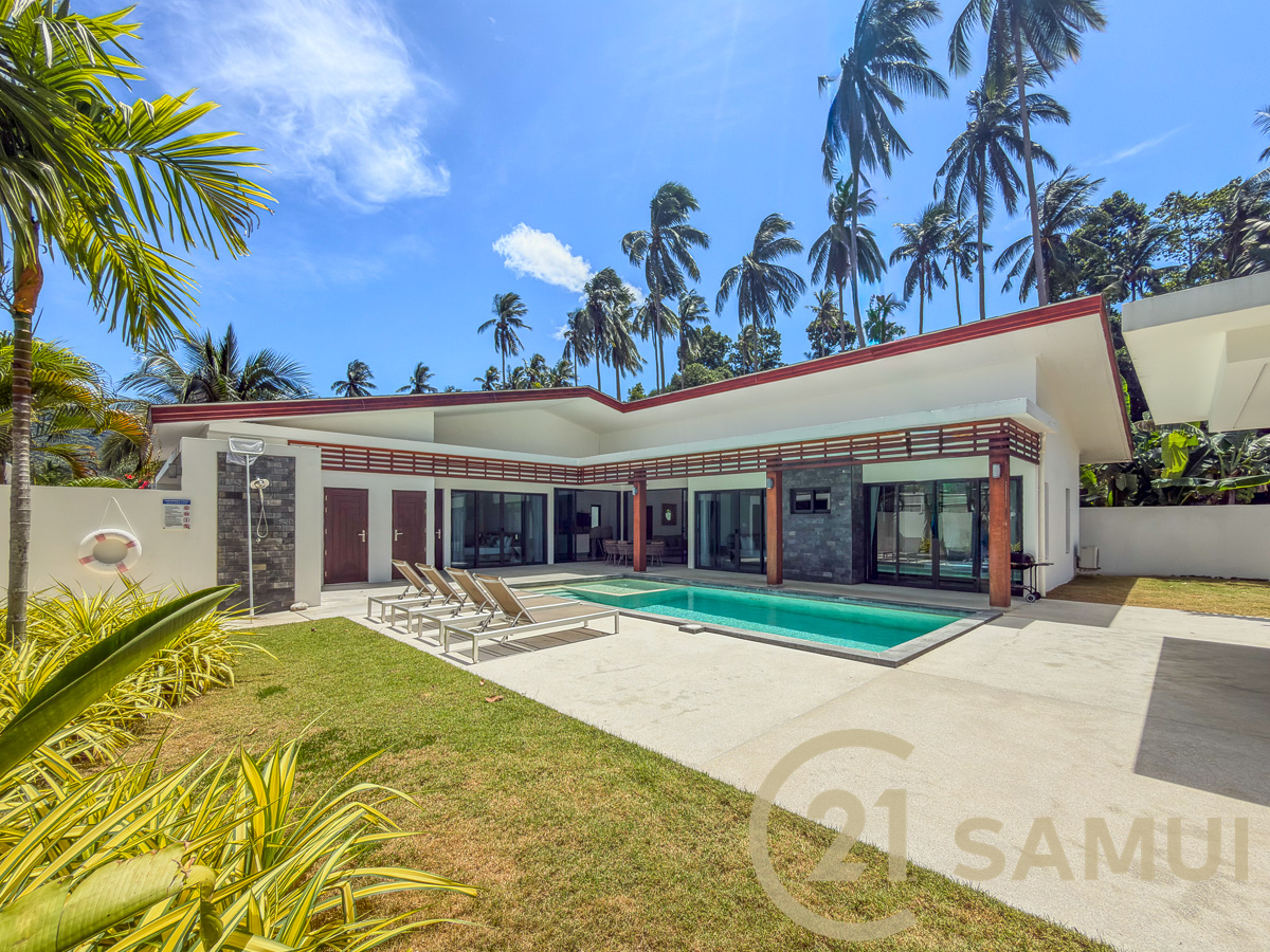 Three-Bedroom Pool Villa For Sale In Lamai, Koh Samui, Thailand