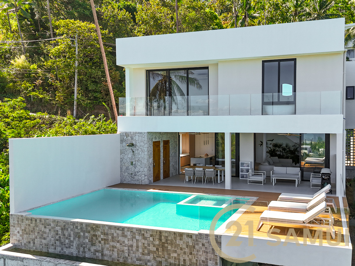 Stunning 5-Bedroom Sea Views Pool Villa for Sale in Lamai, Koh Samui, Thailand