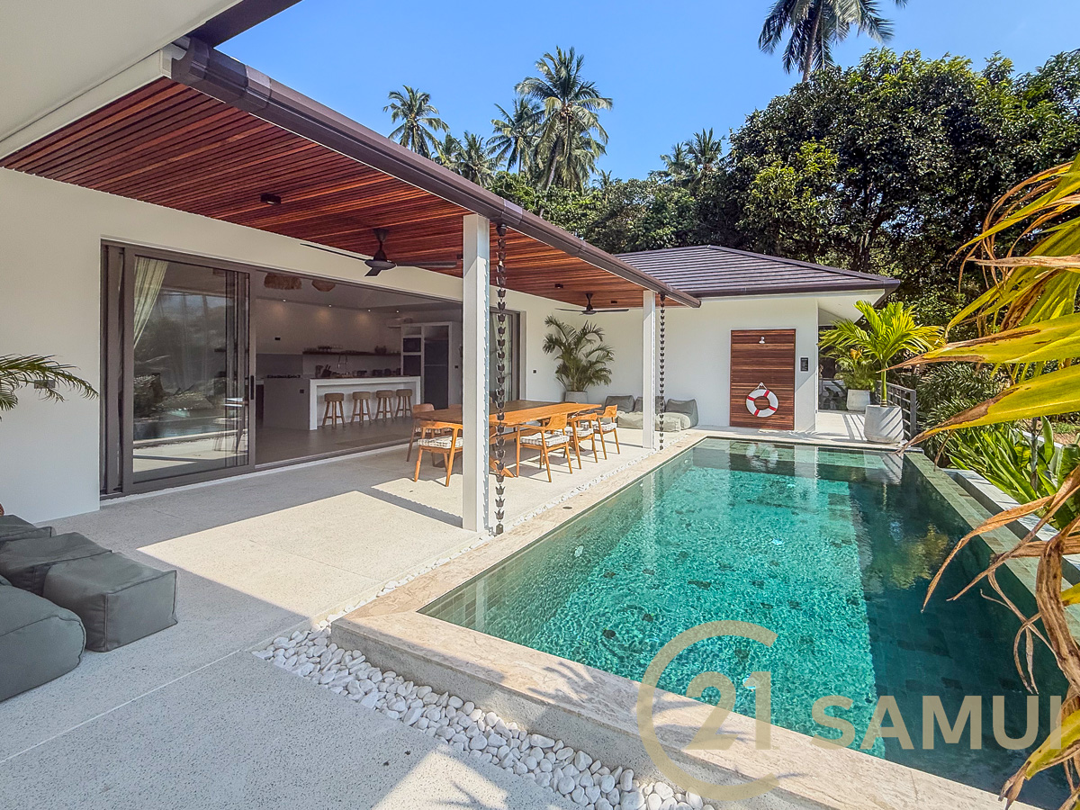 3-Bedroom Villa with Swimming Pool for Sale in Maenam, Koh Samui, Thailand