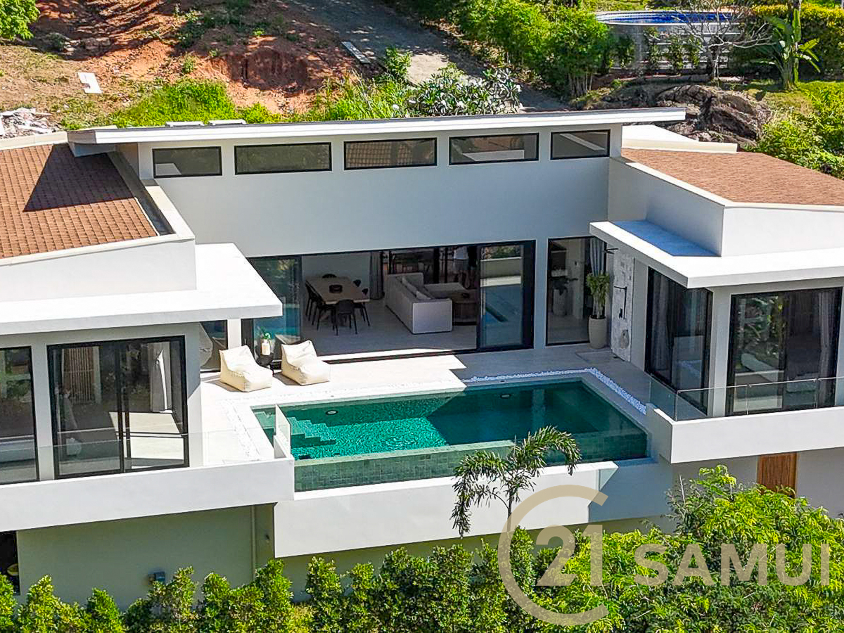 Three-Bedroom Pool Villa for Sale in Hua Thanon, Koh Samui, Thailand