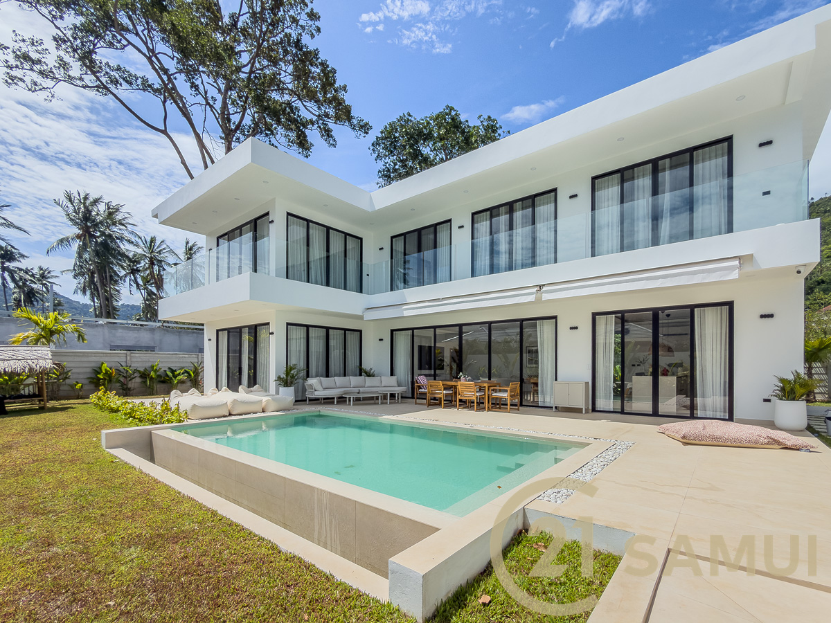 Two-Story Five-Bedroom Pool Villa for Sale in Lamai, Koh Samui, Thailand