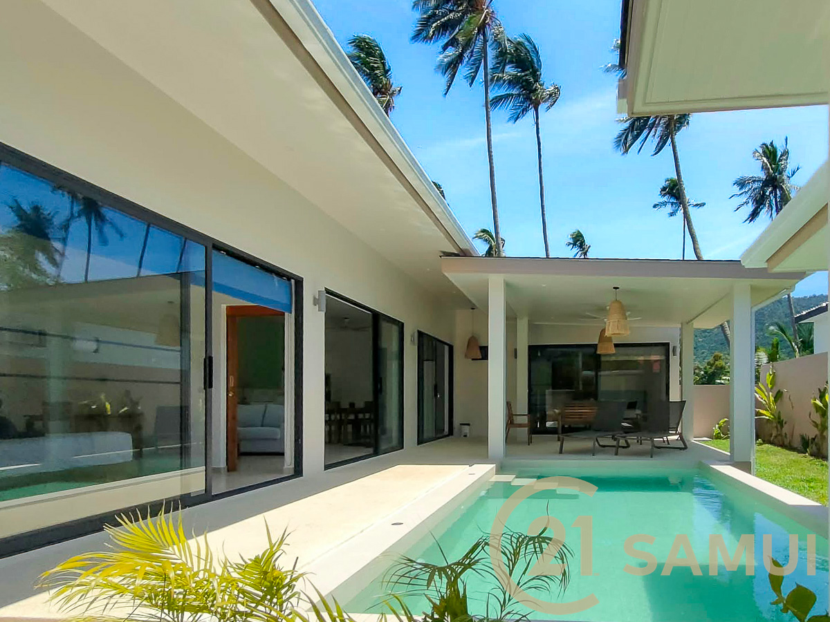 3-Bedroom Private Pool Villa for Sale in Na Mueang, Koh Samui, Thailand